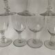 Stemmed glasses