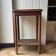Art Deco bedside table in solid wood
