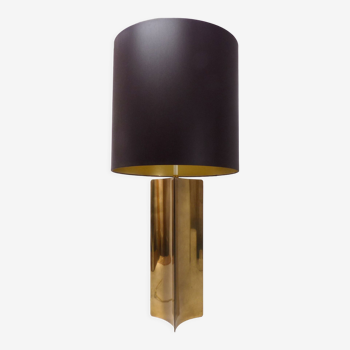 Cosack space age lamp in folded brass