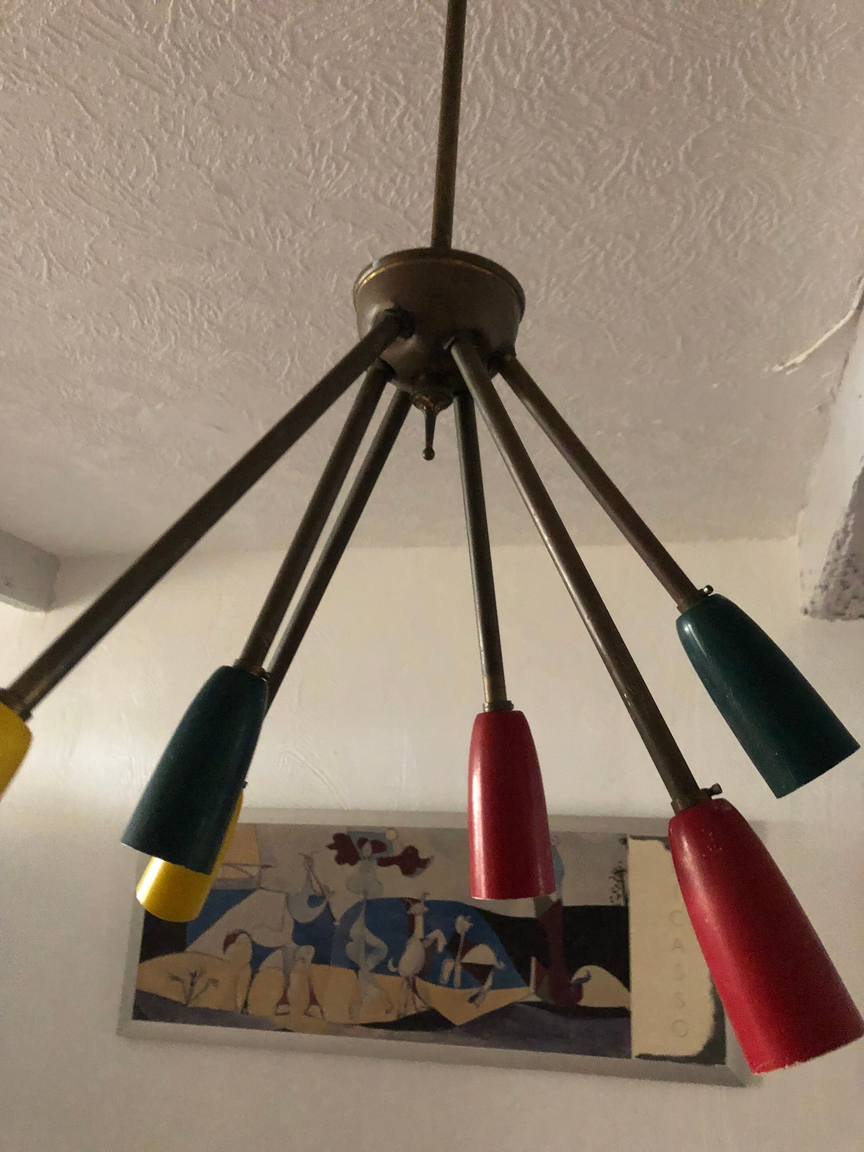 Suspension Sputnik 6 arms go 50-60s