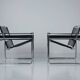 Wassily Chair by Marcel Breuer for Gavina set of 2