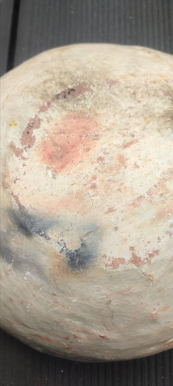 Old Berber craftsmanship salad bowl Kabylie Rif