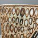 Lamp in rattan wicker and wood late XIXth