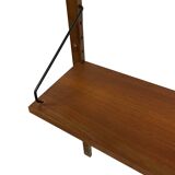 Vintage Poul Cadovius Royal System wandsysteem wandmeubel