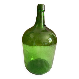 Demijohn bottle green