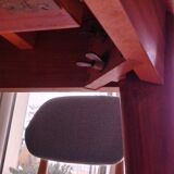 60's round table with extension