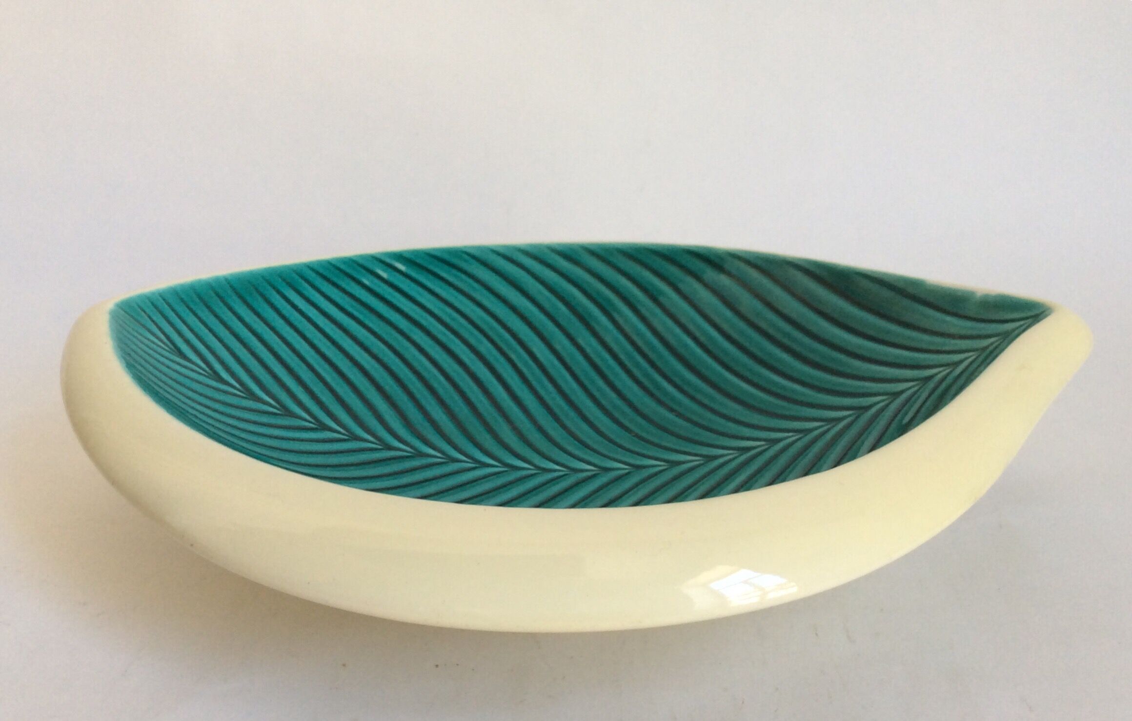 Ceramic cup "Verceram" 1960s