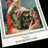 Poster / Old advertising on cardboard