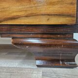 Commode Art Déco en acajou avec quatre tiroirs