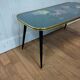 Vintage coffee table legs compass