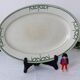 Oval serving dish