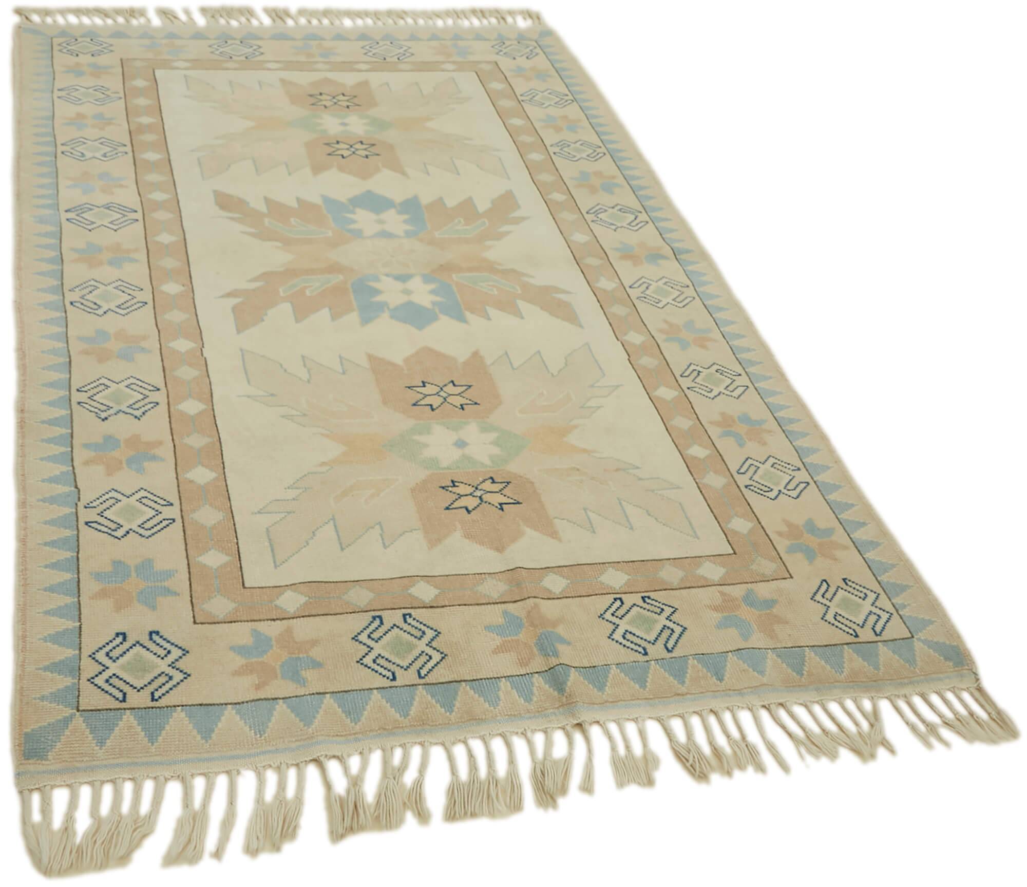 Tapis vintage anatolien turc 151 cm x 226 cm