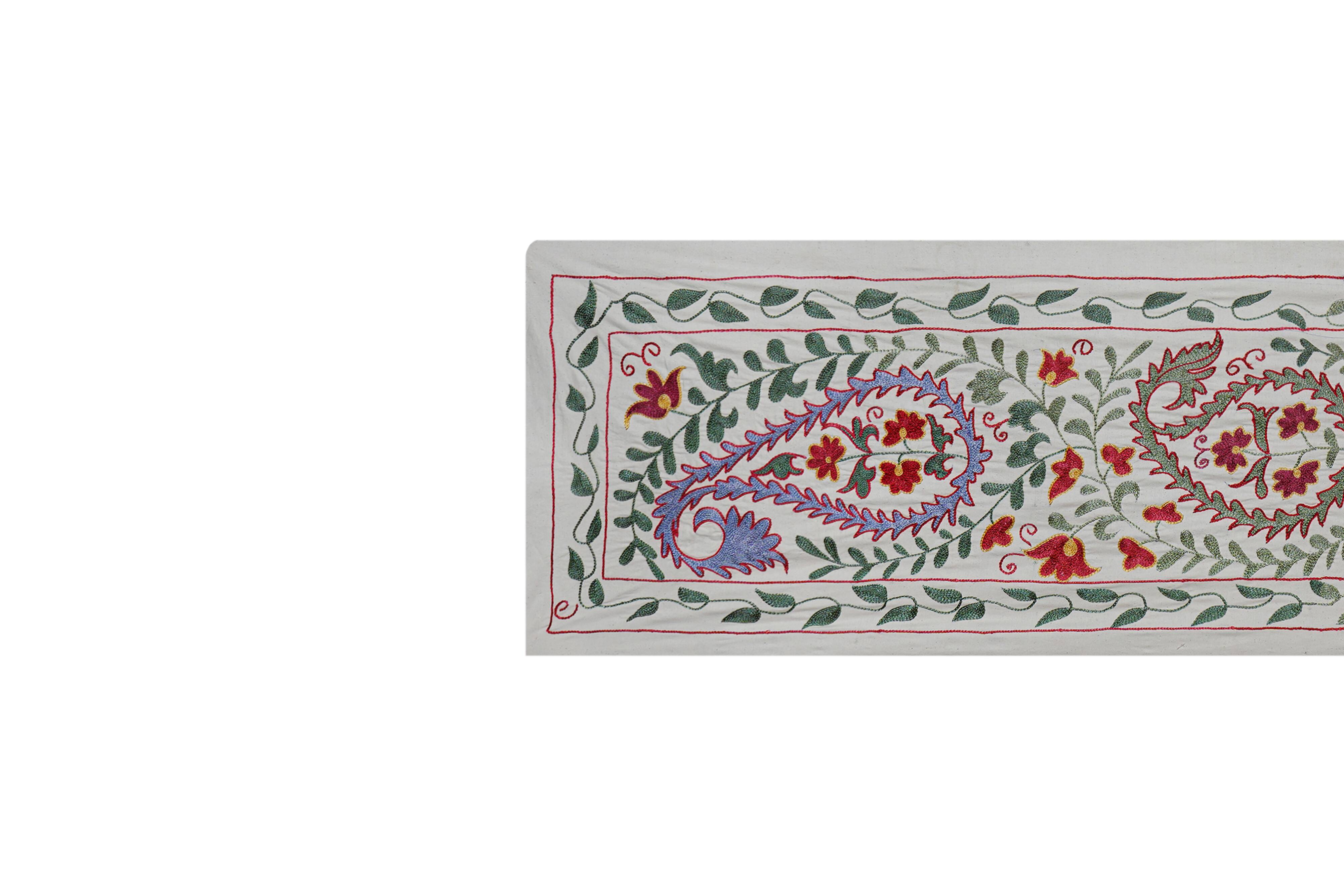 Hand-knotted rug, vintage Turkish rug 50x178 cm