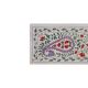 Hand-knotted rug, vintage Turkish rug 50x178 cm