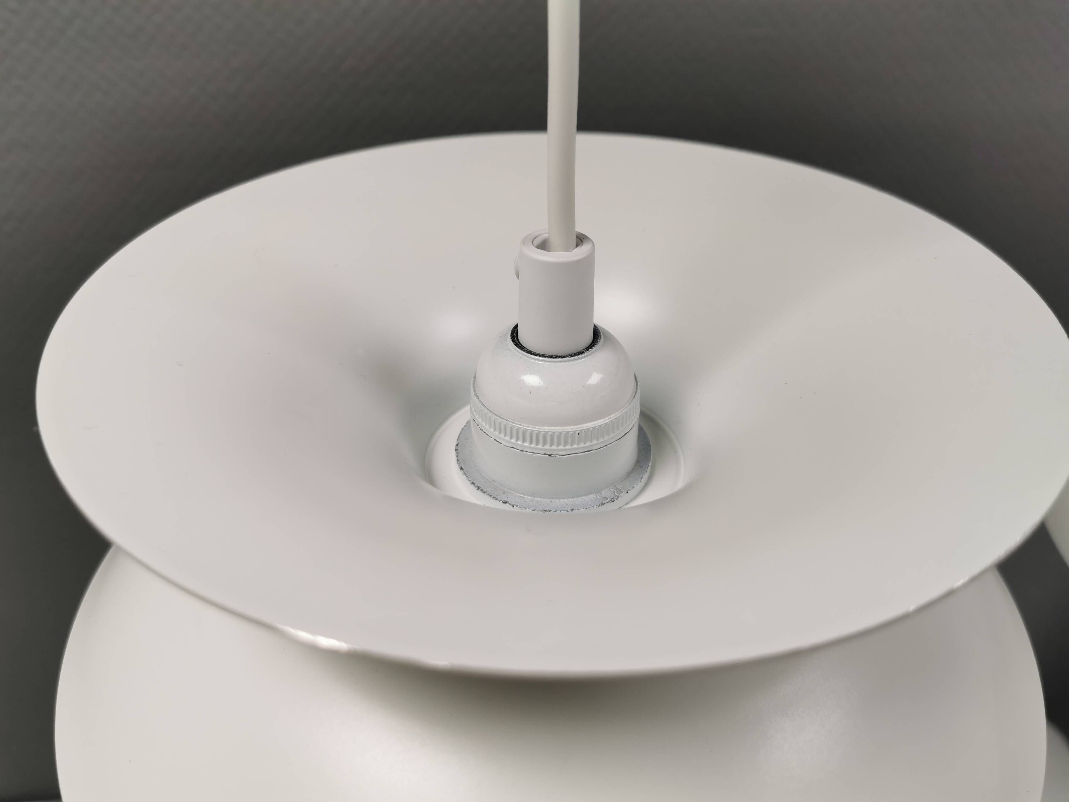 A set of hanging lamps, danish from the 1980s.