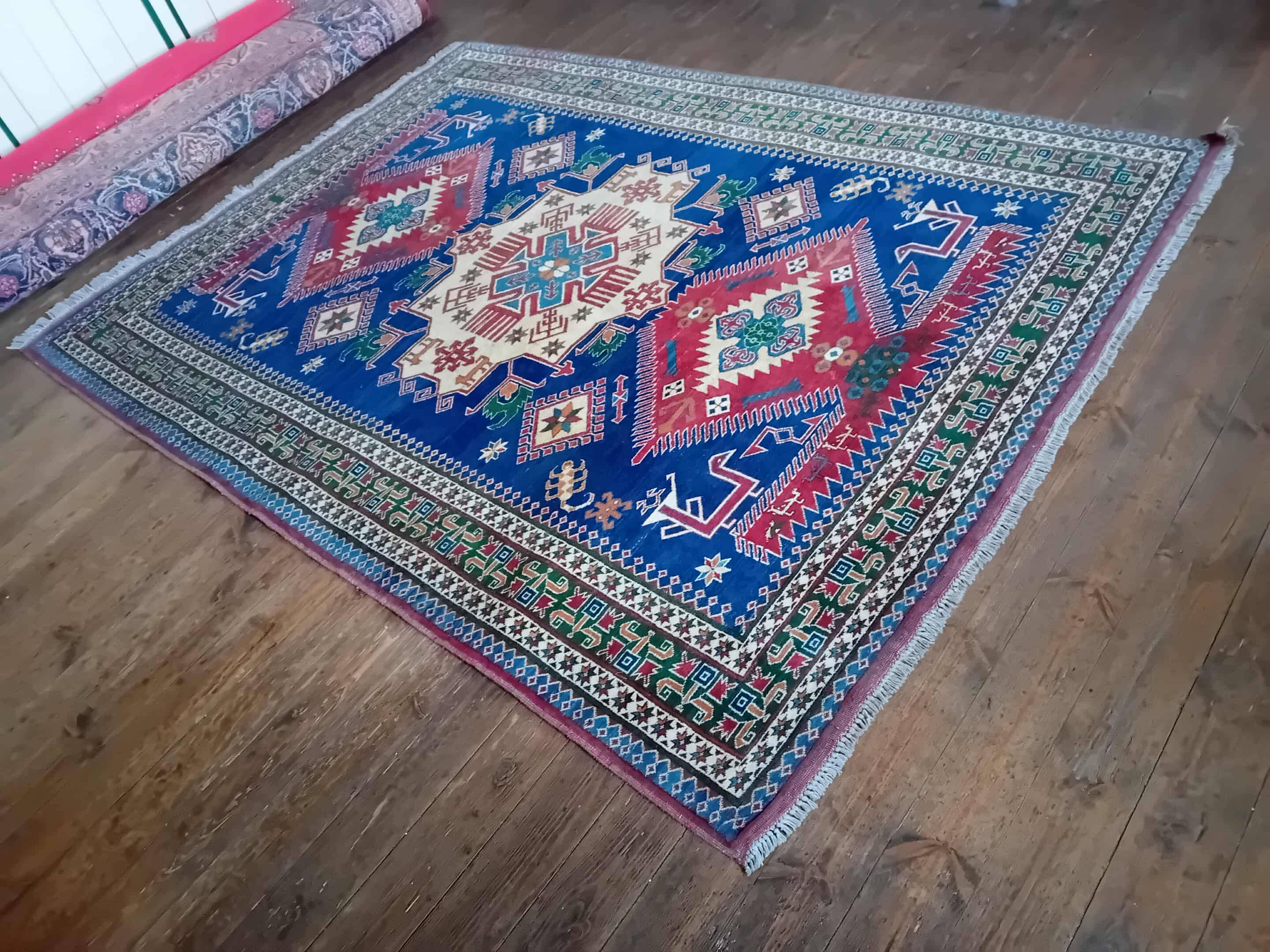 Handmade Chechen Caucasian Rug 234x175cm
