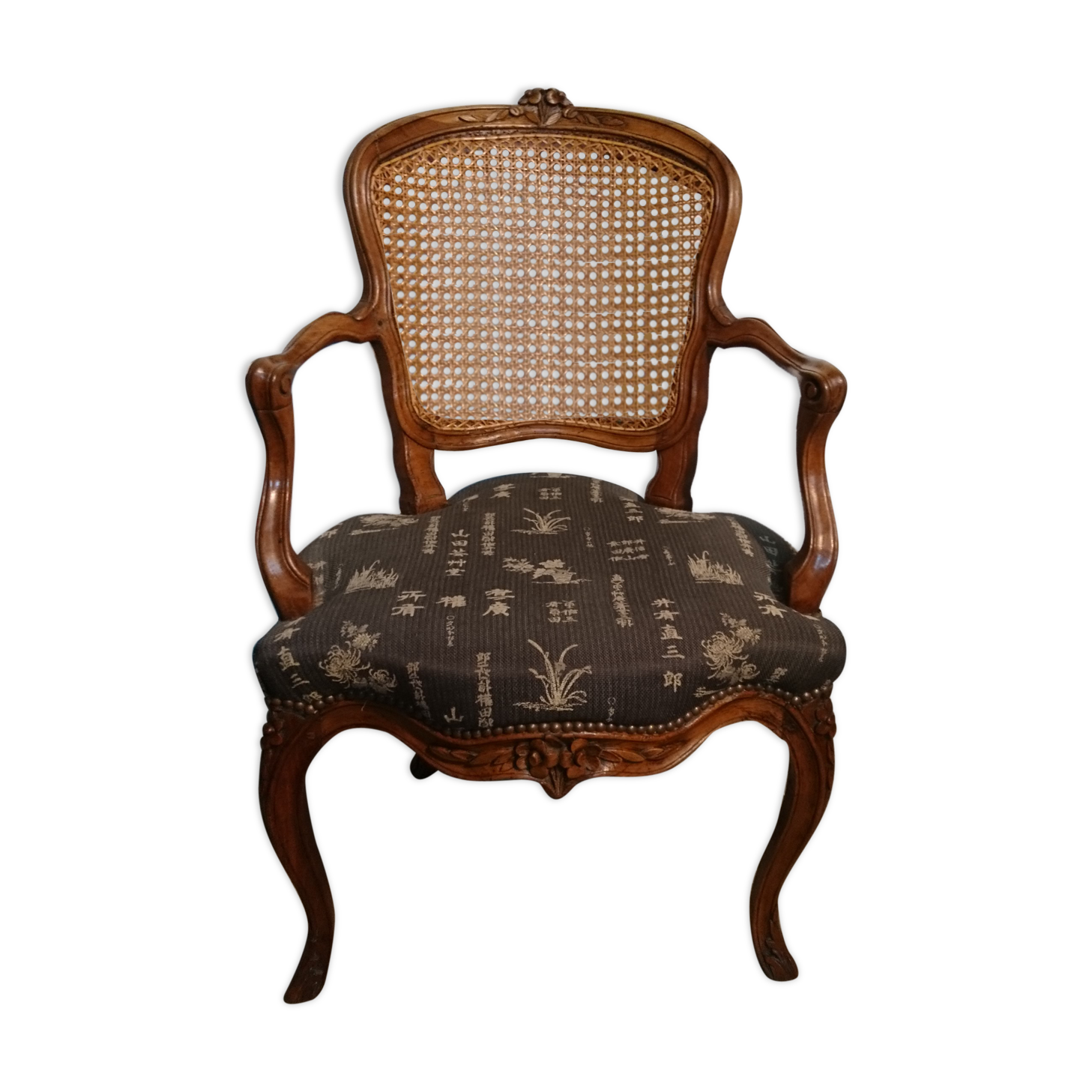 Louis XV period office armchair