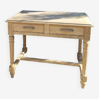 Bureau bois brut