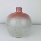 Vintage ceramic ball vase, lamp base