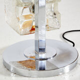 Glass cube floor lamp by Toni Zuccheri for Veart