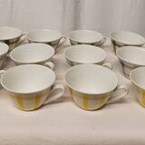 Lot d' anciennes tasses Torchons Vintage