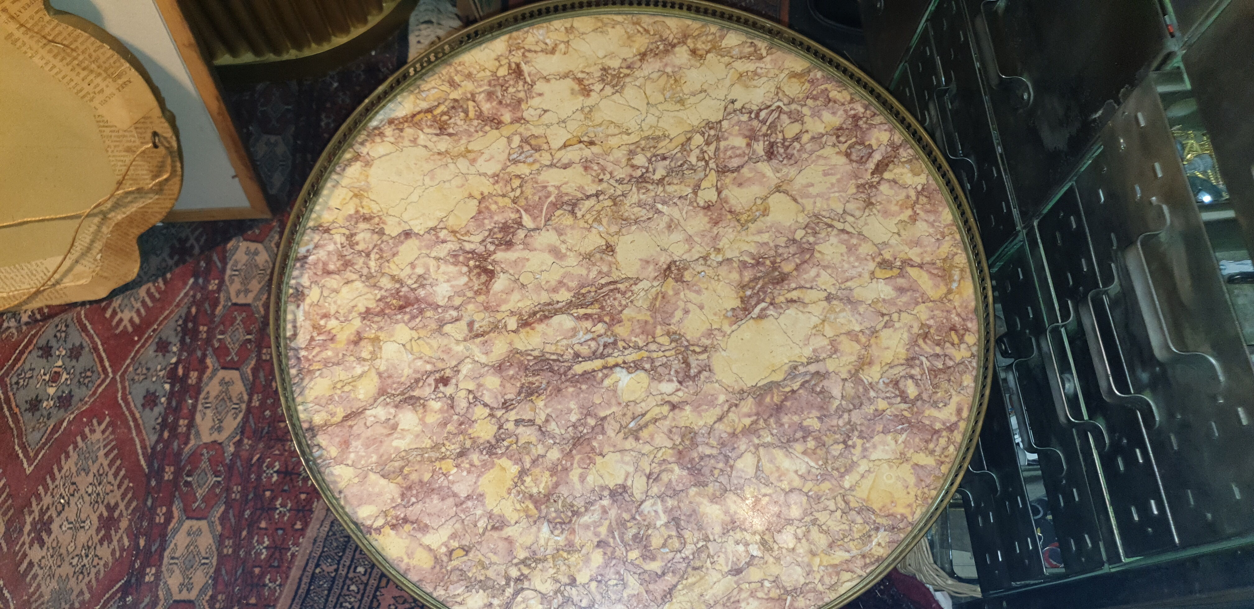 Coffee Table Bouillotte Style Louis XVI