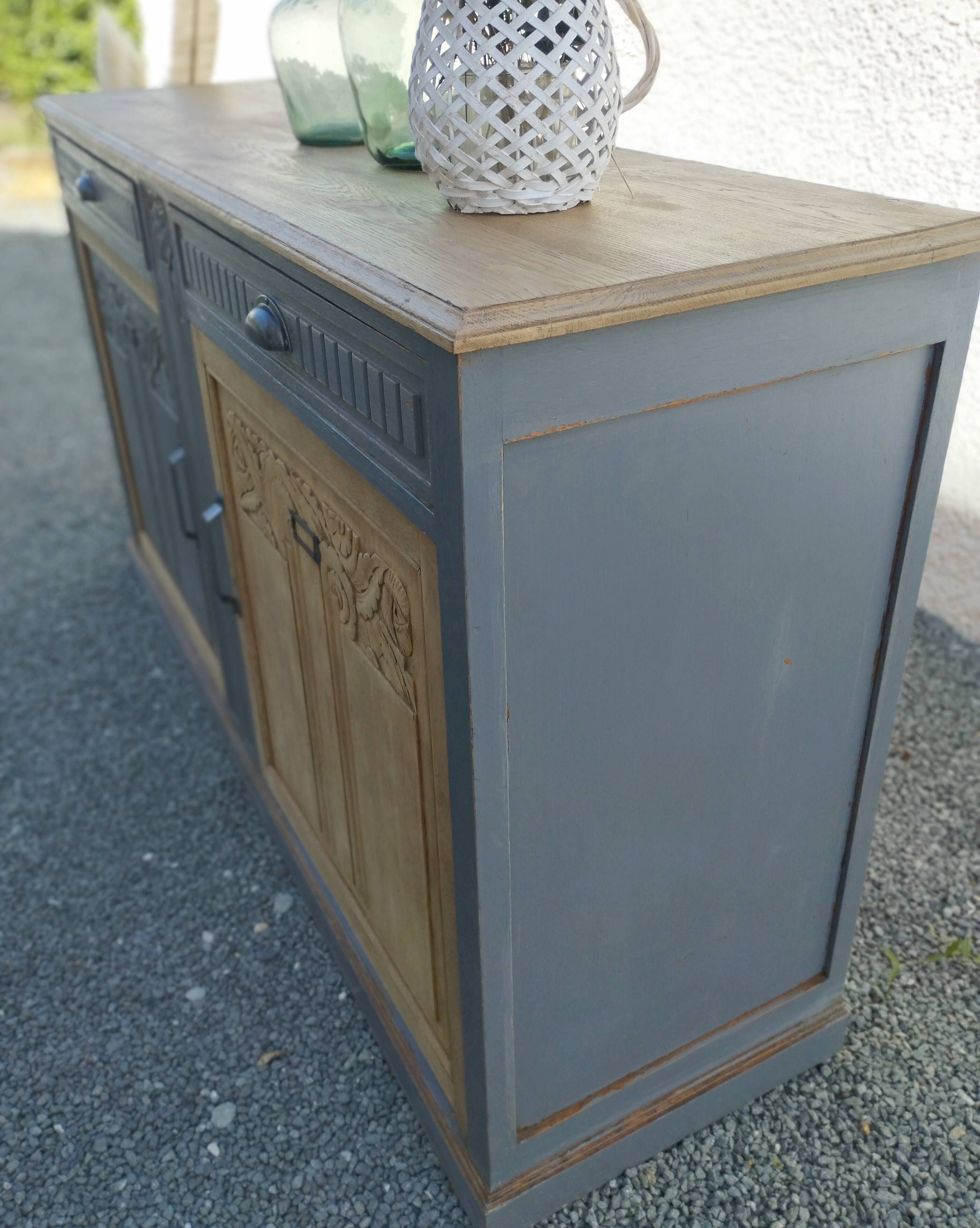 Large artdéco buffet - vintage buffet