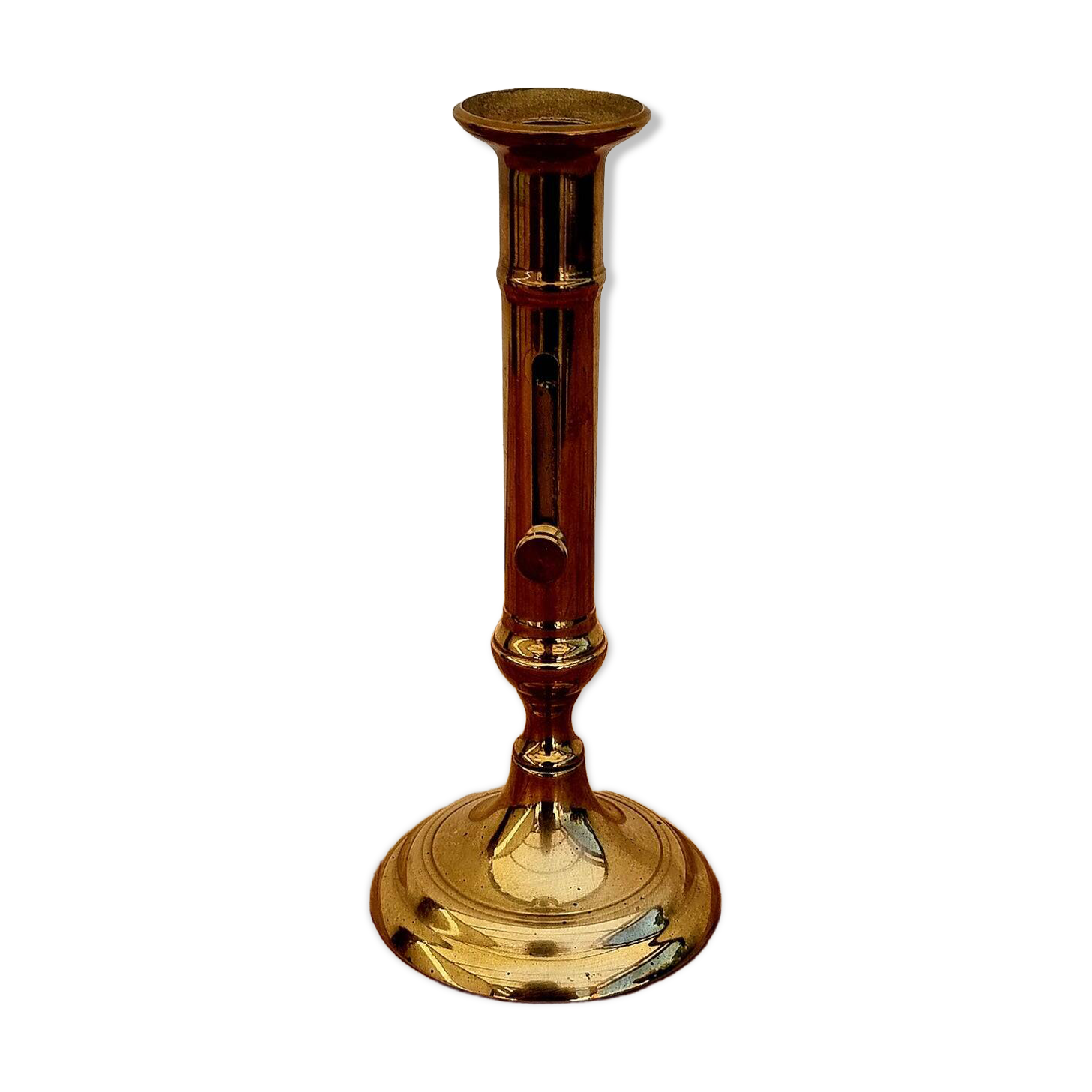 Bougeoir en laiton vintage