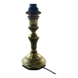 Pied de lampe en laiton