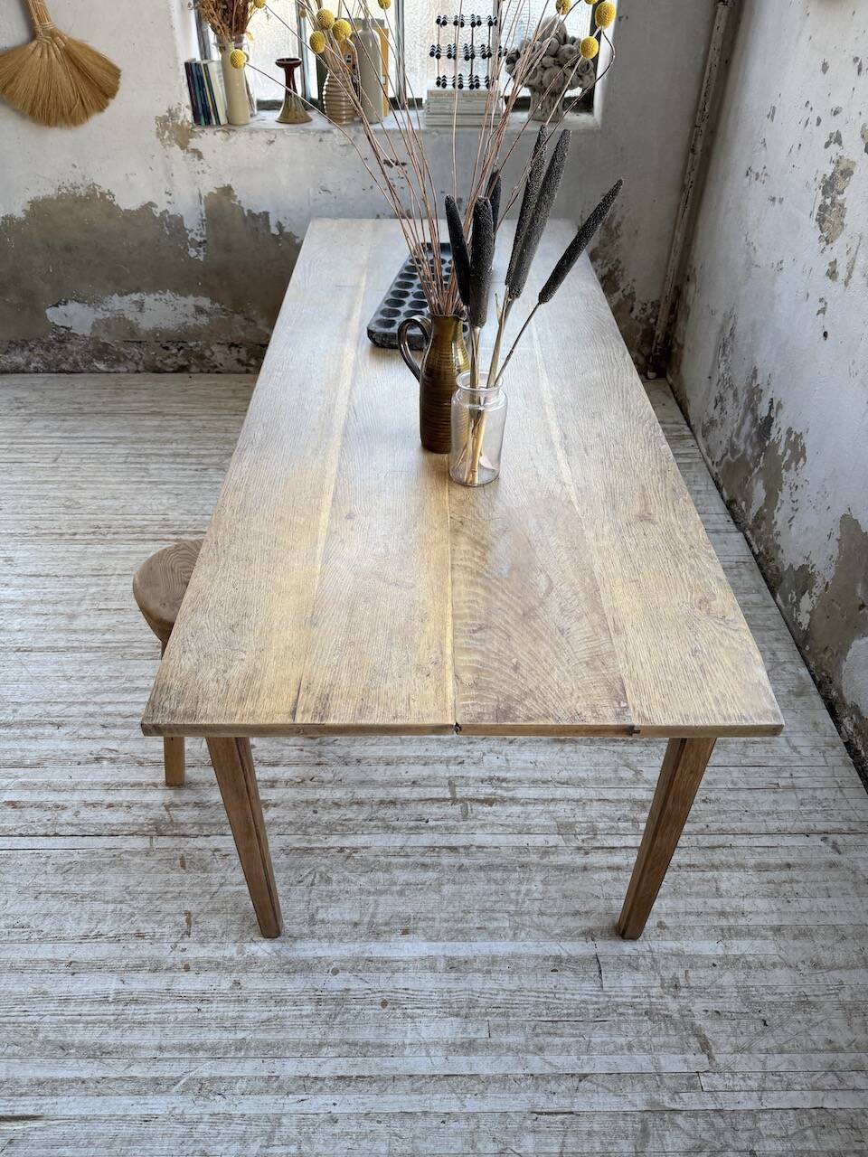 Oak farmhouse table 200cm
