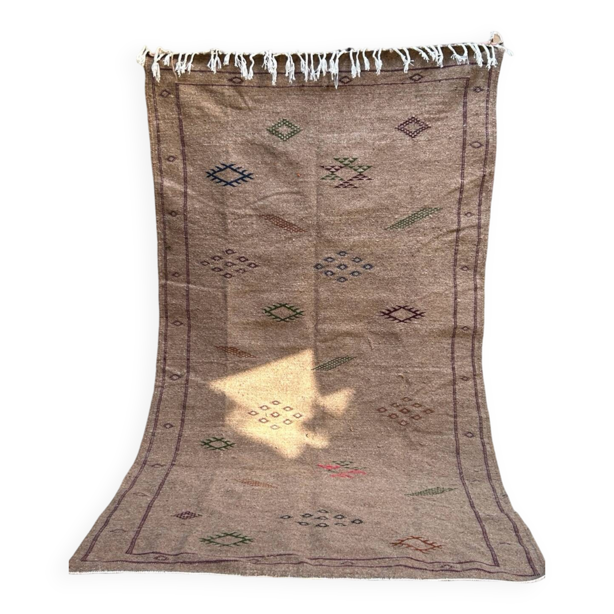 Zanafi brown rug 160x260cm