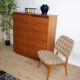 Vintage curtain cabinet 1960 Sweden