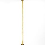 Italian brass and lacque metal chandelier from the 50