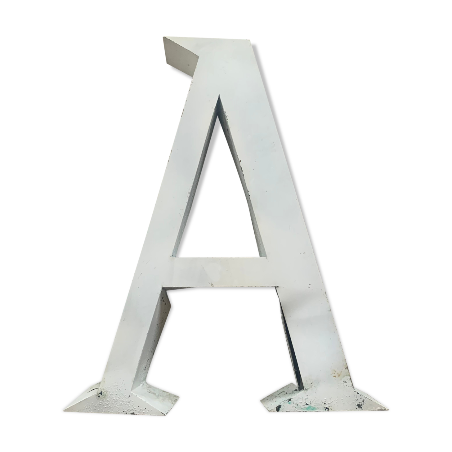 Old Sign Letter A