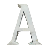 Old Sign Letter A