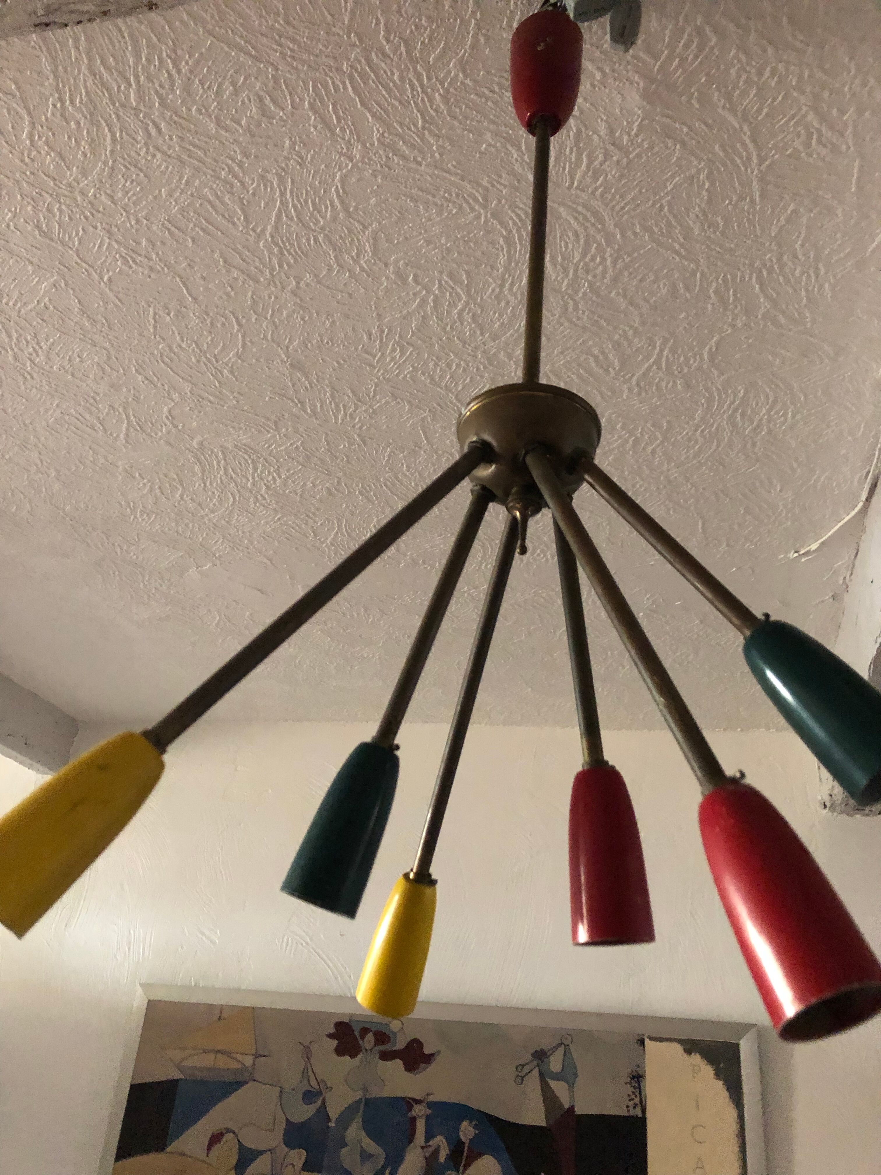 Suspension Sputnik 6 arms go 50-60s