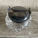 Pot à sucre ancienne avec pince à sucre intégrée