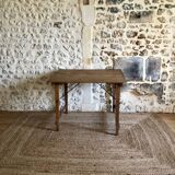 Renovated antique folding work table