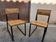 Pair of chairs industrial