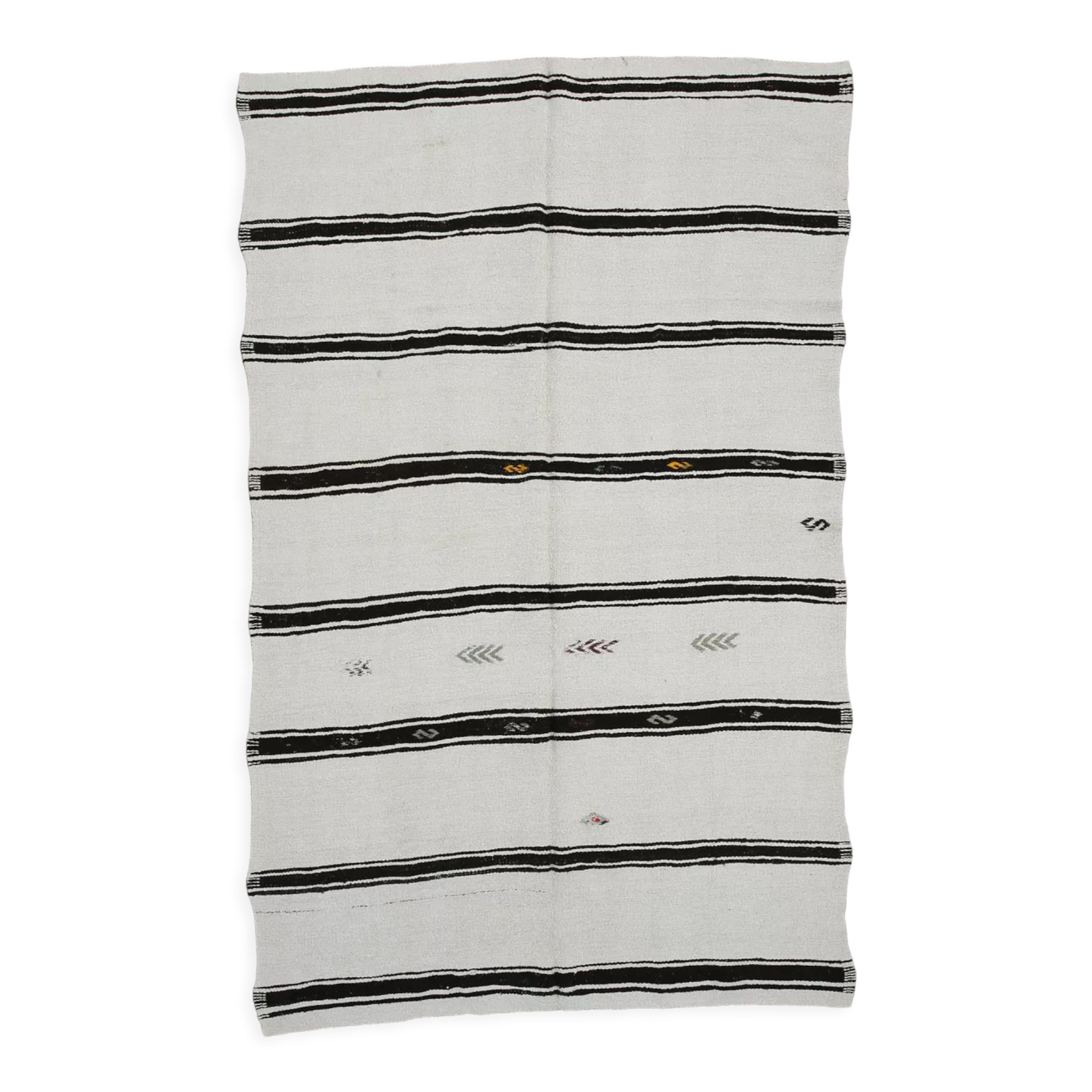 Tapis de chanvre vintage moderne, 158x248cm
