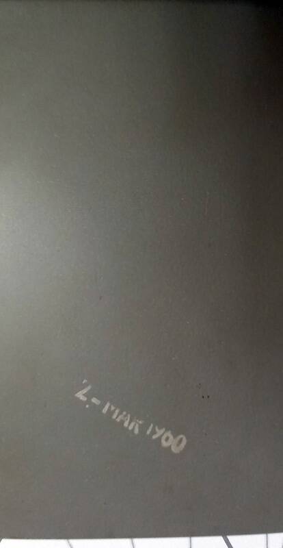 Vintage aluminum wall coat rack.