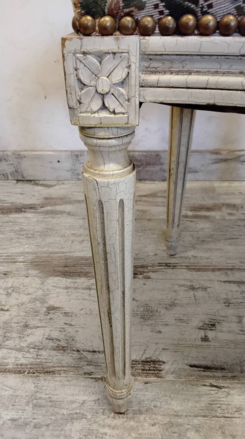 6 Louis XVI style Medallion chairs