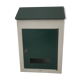 Vintage metal mailbox