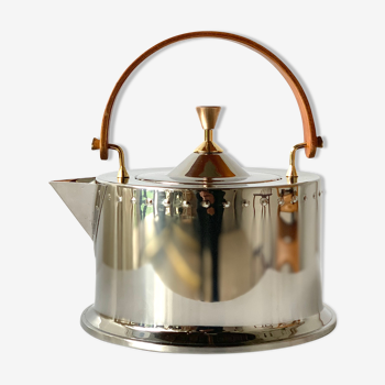 C. Jorgensen Scandinavian teak and stainless steel kettle for Bodum