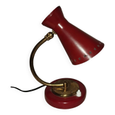 Lampe en métal années 50