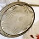 Oval serving dish in Bayel fluted glass