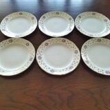 Six Céranord St Amand “Royal” dinner plates