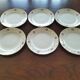 Six assiettes plates Céranord St Amand "Royal"