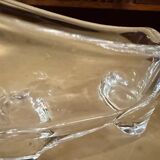 Bull ashtray in crystal