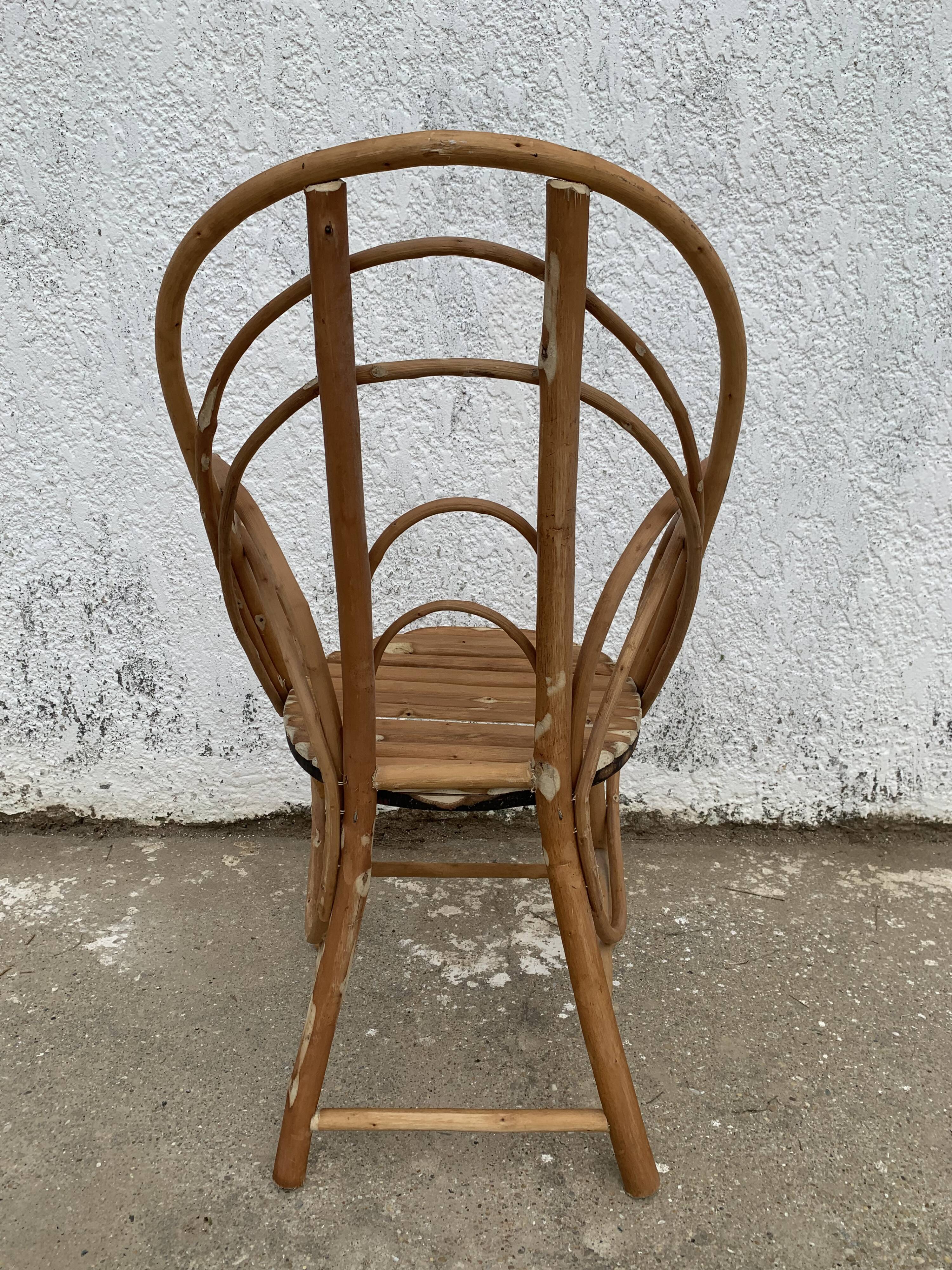 Chestnut armchair